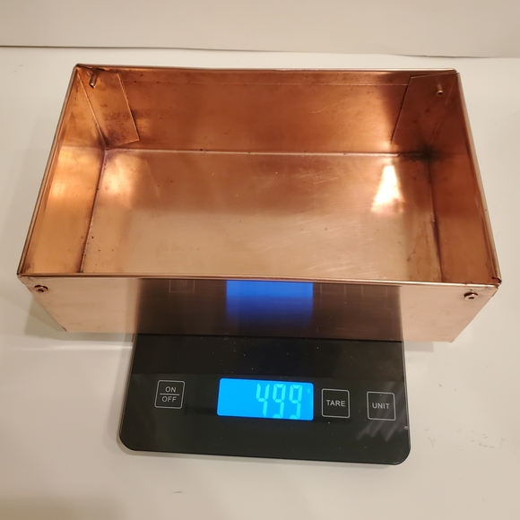 Copper Rectangular Tray - Picture 1 of 5